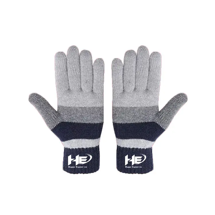 Rekabetçi fiyat ile en moda sıcak satış özel etiket fabrika yapımı Premium kalite kış eldiven