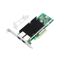 Carte réseau serveur PCIe X8 double RJ45 Ethernet, Intel X540-T2 10GBase-T 10G