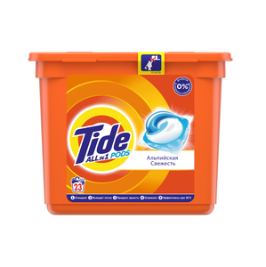 TIDE Líquido en cápsulas Alpine Frescura 23x24,8G - Product Image 2