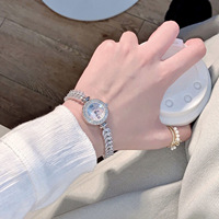Montre-bracelet Fenyi en alliage, étanche, de luxe léger, avec diamants, style décontracté et simple, idéale pour femmes et jeunes filles – Vente en gros