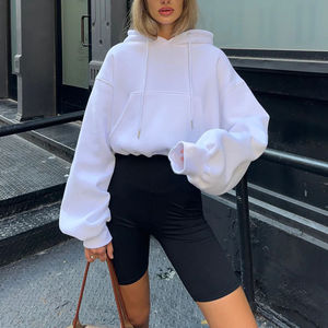 เสื้อกันหนาวมีฮู้ดด้านหน้าขนแกะเป็นมิตรต่อสิ่งแวดล้อม, เสื้อมีฮู้ดแฟชั่นสตรีทสวมใส่สบาย - Product Image 2