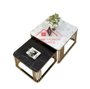 Muebles de Sala de Estar 2025, Mesa de Centro de Mármol, Muebles Modernos para Decoración del Hogar - Product Image 6