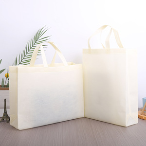 Vente en gros de sacs fourre-tout en toile avec poignée en corde sacs fourre-tout non tissés avec logo imprimé sacs fourre-tout vierges de sublimation pour femmes 29 - Product Image 2