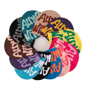 Gorros cálidos de punto personalizados, gorros coloridos, gorros de punto de invierno con bordado de logotipo personalizado de fabricante personalizado - Product Image 3