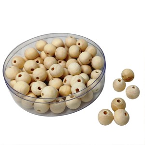 Perles en bois blanc, forme personnalisée, bois coloré, cœur, Pâques, baptême, design moderne, respectueux de l'environnement, produit artisanal indien - Product Image 2