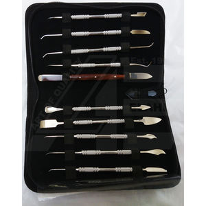 La Elahi Co Factory, venta al por mayor, 10 Uds., juego de escaladores de acero inoxidable quirúrgico para laboratorio Dental, Kit de herramientas de tallado de cera eléctrica Manual - Product Image 3