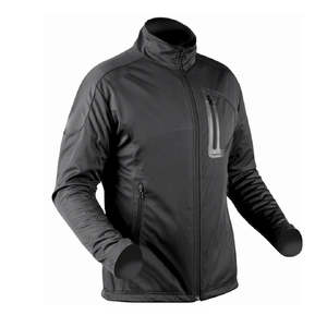 Veste en toile souple respirante et imperméable pour hommes hiver chaud résistant à l'eau fermeture à glissière extérieure coupe-vent sport actif - Product Image 4