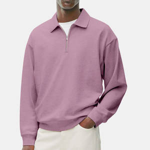 Mens Winter Fleece <b>Shirts</b> Long Sleeve Quarter <b>Zip</b> Cold Weather Golf Hiking Casual Warm <b>Shirts</b> - Product Image 5