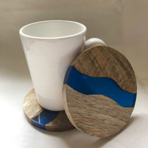 Rustic Coasters <b>Wooden</b> <b>Slices</b> Modern Woodwork Rustic Wedding Decor Coaster by SANIYA <b>Wooden</b> coaster Engraved by KSN - Product Image 1