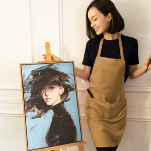 Tablier de cuisine sans manches BEAM 100% polyester non tissé, respirant, matériau écologique, poche avant, design simple et tendance - Product Image 4