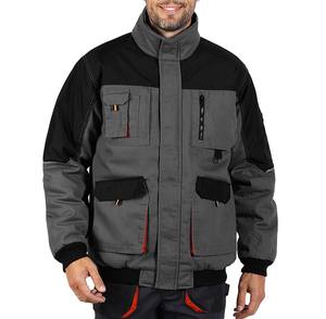 Chaqueta de trabajo de algodón para hombre, de talla grande, mecánica, industrial, transpirable, resistente al fuego, ropa de trabajo personalizada - Product Image 4