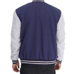 Chaqueta Letterman de Moda Más Vendida, Nuevo Estilo para Uso en Exteriores, Cuello Camisero, Chaqueta Letterman Cortavientos para Hombre - Product Image 4
