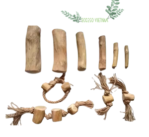 ไม้เคี้ยวกาแฟแบบยั่งยืนสำหรับสุนัข/ไม้กาแฟไม้เคี้ยวดึงรับโลโก้ที่กำหนดเองจากผู้ผลิต Eco2go เวียดนาม - Product Image 2