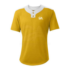 Último diseño Nuevo estilo Botón Jersey Premium Calidad Diferente Color Botón Jersey Para Venta Online - Product Image 1