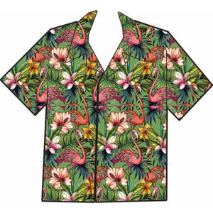 branded Morden style trendy Custom Digital Print Casual Button Down fine bird print hawaiian <b>Shirts</b> <b>For</b> <b>Men</b> Hawaiian - Product Image 6
