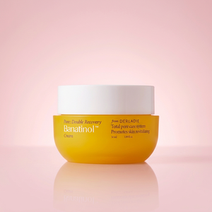 Derladie Meilleure Crème Hydratante et Raffermissante Coréenne de Nuit pour le Visage, Réparation des Marques Poresuses, Restauration de la Barrière Cutanée, à l'Eau de Banane et au Panthénol - Product Image 1