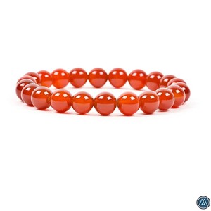 Última pulsera de cuentas de cornalina roja Natural de alta calidad al por mayor para hombres y mujeres para joyería curación Chakra - Product Image 3