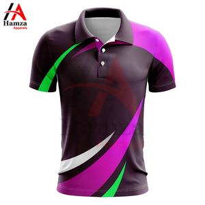Nouveauté, polo homme imprimé, manches courtes, tissu personnalisé OEM de haute qualité, couleur et taille, polos homme - Product Image 6