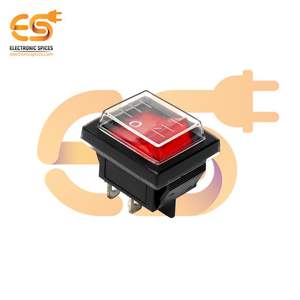 Cubierta de interruptor basculante de enclavamiento KCD2 y KCD4 Aplicación a prueba de polvo e impermeable - Product Image 2