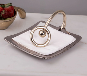 Gingko, soporte para pañuelos de alta calidad, caja decorativa para servilletas, dispensador de pañuelos de mesa moderno, logotipo personalizado duradero para el hogar y la Oficina - Product Image 4