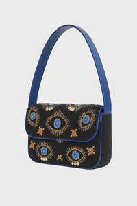 Multicolor Beaded <b>Bag</b> with Handle, Handheld <b>Bag</b>, Casual Hand <b>Bag</b>, Indian Handicraft, Handmade, <b>Baguette</b> <b>bag</b>, - Product Image 5