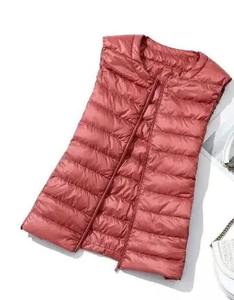 Women's Casual Style New Ultralight Quilted Coat Lightweight Spring Warm Winter Puffer Jackets Zipper Closure Canvas <b>Fabric</b> - Product Image 4