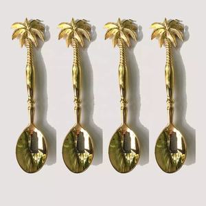 Ensemble de couverts en laiton torsadé au milieu avec Design fait à la main, ensemble de couverts en acier inoxydable, cuillère, fourchette, or Rose, or, argent - Product Image 5