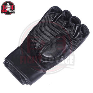 Microfiber Leather MMA <b>Gloves</b>-Hook & Loop Closure Customizable Colors Lightweight & Durable Boxing & MMA Training <b>Gloves</b> - Product Image 3