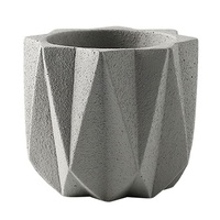 Pot de fleurs rectangulaire en céramique moderne de haute qualité, sous-glaçure, grand format, pour extérieur, décoration intérieure, vase de table, écologique, fait main