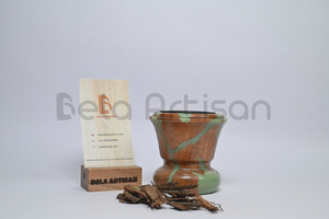 Handcrafted <b>Wooden</b> Bakhoor <b>Burner</b> Elegant Arabic Incense Holder <b>for</b> Oud & Frankincense - Product Image 2