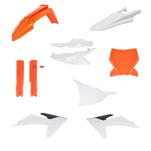 For KTM Acerbis Full Plastic ABS <b>Kit</b> Compatible Motorcycle Fairing - Product Image 1