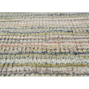 Contour Grey & <b>Black</b> Striped Hand Loom Wool & Viscose <b>Rug</b> for Home Use-Hwv-51008 - Product Image 3