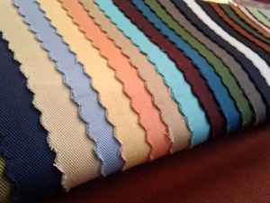 ผ้าฝ้ายออร์แกนิค 100% ทอแบบทวิลล์ ผ้าอ็อกซ์ฟอร์ด 150 แกรม ย้อมสีพื้น น้ำหนักปานกลาง สำหรับเสื้อผ้าเด็กชายและเด็กหญิง เช่น เสื้อเชิ้ตและเดรส - Product Image 4