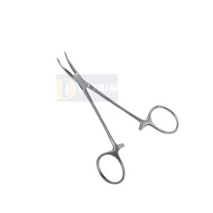 3.5 Straight Curved Hemostat Forceps Locking <b>Clamps</b> Gold Product Stainless Steel Surgical Forceps - Product Image 5