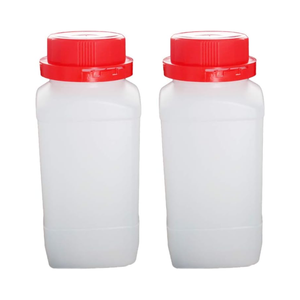 ขวดพลาสติก HDPE ขวดสี่เหลี่ยมขนาด1000มล. ภาชนะเก็บสารเคมีปากกว้างพร้อมฝาเกลียว PP - Product Image 4