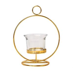 Luxuriance Bougeoir De Mariage Maison Hôtel Décoration Appareils Ensemble de 2 Décoration de La Maison Vaisselle Moderne Bougeoir - Product Image 2