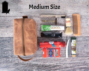Neceser de viaje personalizado para cosméticos, estuche impermeable de cuero genuino, neceser, Neceser de maquillaje, bolsa de maquillaje, - Product Image 4
