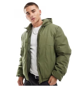 Chaqueta acolchada de otoño a prueba de viento, abrigo de Bombardero a prueba de viento, ropa de calle acolchada para hombre, ropa de invierno informal para exteriores, venta al por mayor - Product Image 1