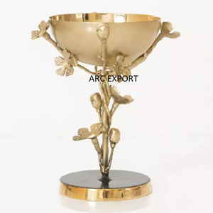 Brûleur blanc standard à forte demande avec support de conception de fleur de luxe doré décoration fantaisie unique dernier brûleur Bakhoor intérieur - Product Image 5