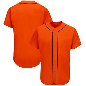 Jersey de béisbol personalizado de alta calidad 2025, camisas transpirables con botones, ropa de calle, estilo Hip Hop, nombre/número de equipo, ropa deportiva de talla grande - Product Image 3