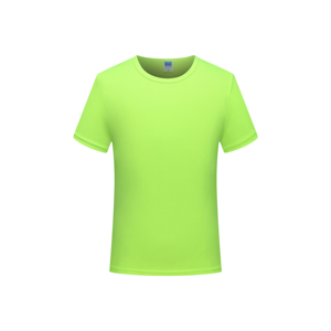 OEM ODM T-shirts unisexe 100% polyester à séchage rapide à manches courtes et col rond pour la course à pied T-shirts avec logo personnalisé pour hommes T-shirt pour hommes - Product Image 4