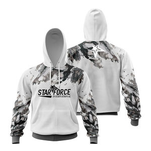 Ensemble de survêtements pour femmes en polyester/coton personnalisé OEM Sweat à capuche surdimensionné respirant à la mode sérigraphie pour l'été/hiver - Product Image 6