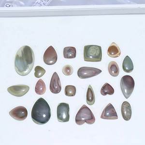 Cabujón de jaspe imperial natural, piedras preciosas de cuarzo de forma y tamaño mixtos sueltas para la fabricación de joyas - Product Image 5