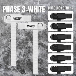 Sangles de musculation personnalisées avec logo en silicone, bandes de poignet pour la musculation, antidérapantes, pour la musculation - Product Image 6