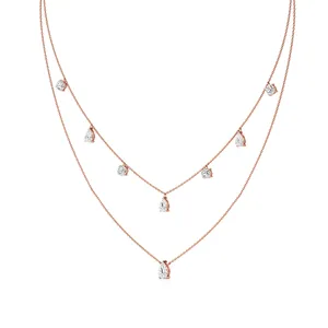 สร้อยคอเพชรหยดน้ำแห่งท้องฟ้า - Product Image 2