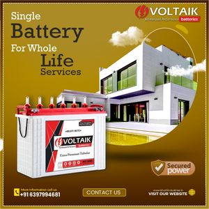 Paneles Solares con Batería e Inversor VOLTAIK 12V 240AhC10, Inversor de Alta Gama para el Hogar, Celda de Alta Eficiencia, Unidad de Energía de Alta Resistencia - Product Image 2