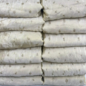 ชุดเดรสผ้าบัตติทำจากทิชชูบริสุทธิ์ชุดเดรสแฟนซีวัสดุ Kurti Saree - Product Image 3