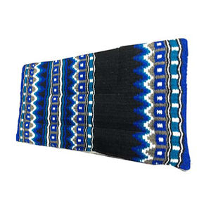 Tapis de selle en laine haute densité de qualité supérieure avec feutre en dessous pour un confort supérieur Tissu respirant améliore les performances du cheval - Product Image 2