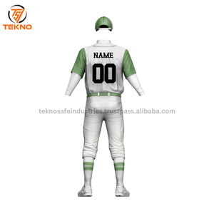 Uniforme de béisbol personalizado con su propio logotipo, superventas, diseño de etiqueta privada, uniformes de béisbol cómodos y transpirables a la venta - Product Image 6