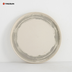 Juego de vajilla glaseado reactivo de lujo con patrón moteado, antiarañazos y calidad de restaurante - Product Image 3